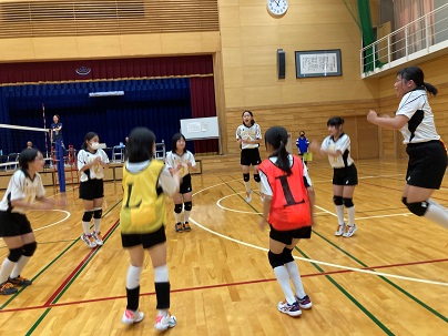 女子バレーボール部 初戦突破するも 2回戦で惜敗ー高岡地区新人大会ー｜高岡市立福岡中学校